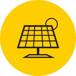 zonnepanelen icon